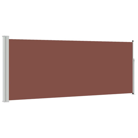 Vidaxx ausziehbarer Windschutz 120x300 cm braun