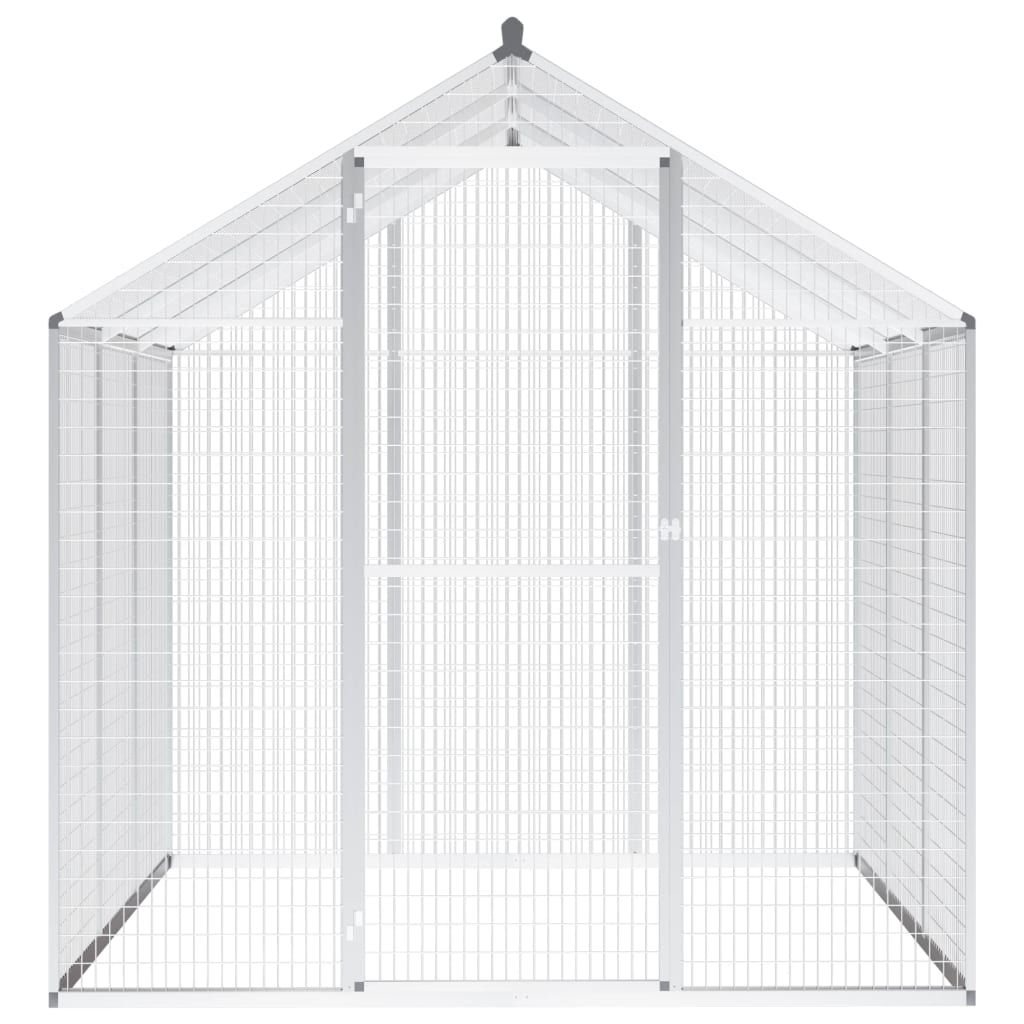 VidaXL Voliere 183x178x194 cm Aluminium