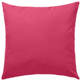Vidaxl Outdoor -Kissen 60x60 cm Pink 2 PCs
