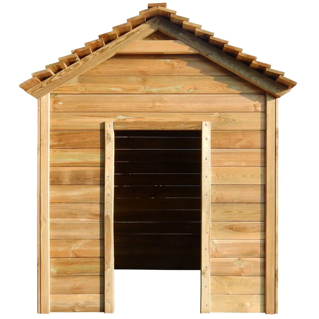 Vidaxl Outdoor Play House 120x120x146 cm pine wood
