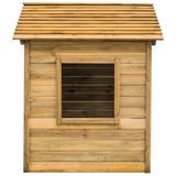 Vidaxl Outdoor Play House 120x120x146 cm pine wood