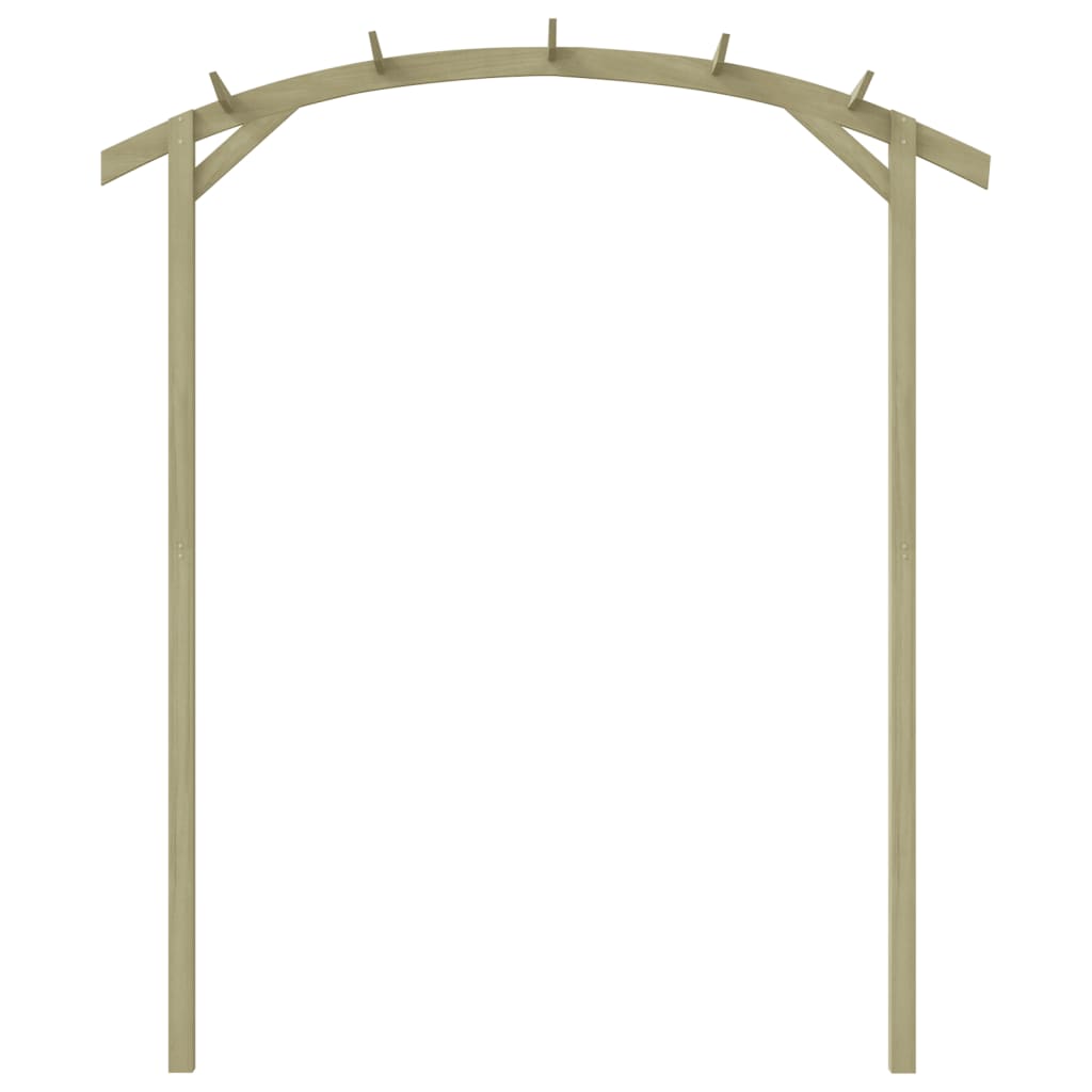 Vidaxl Pergola 180x210 x 40 cm Geïmpregneerd Grenenhout