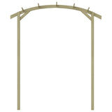 Vidaxl Pergola 180x210 x 40 cm Geïmpregneerd Grenenhout