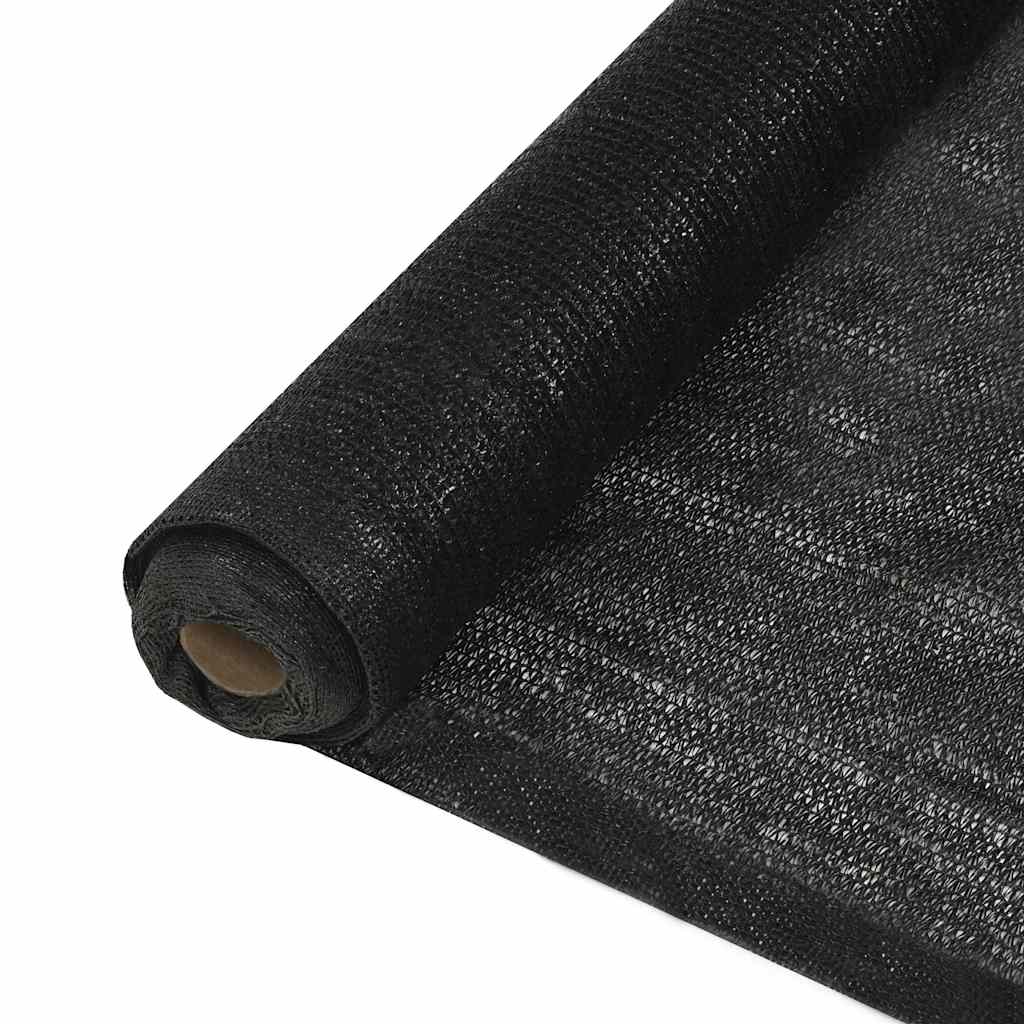 Vidaxl privacynet 1,5x10 m hdpe zwart