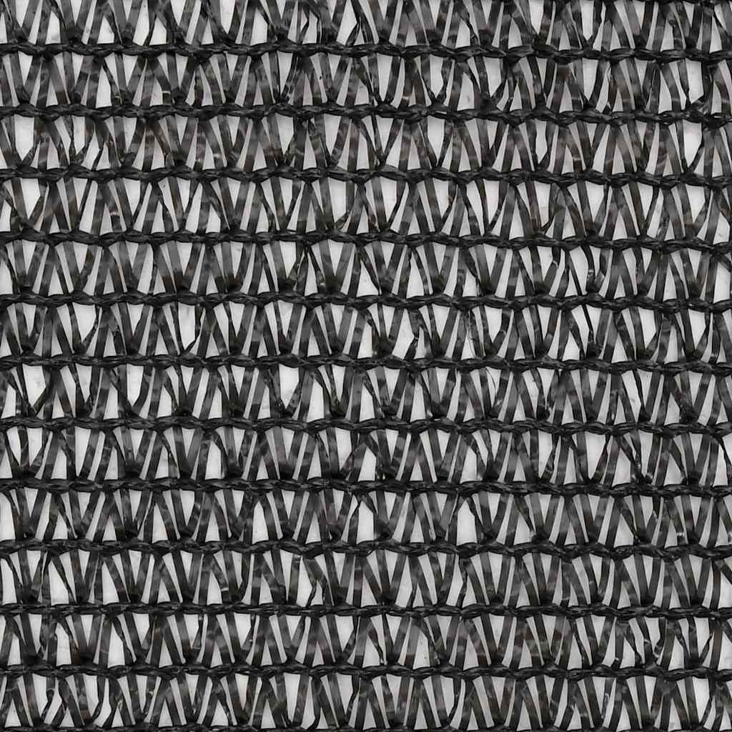 Vidaxl privacynet 1,5x10 m hdpe zwart