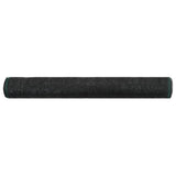Vidaxl -Tennisbildschirm 1x50 M HDPE Schwarz