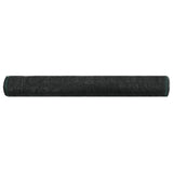 Vidaxl -Tennisbildschirm 2x100 M HDPE Schwarz
