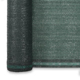 Vidaxl -Tennisbildschirm 2x100 M HDPE Green