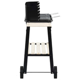 Vidaxl Charcoal Barbecue mit Rädern stehen