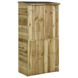 Vidaxl Garden Shed 85x48x177 cm Kiefernholz