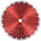 Vidaxl Diamond Saw Blade mit Turbo und Löchern 300 mm Stahl