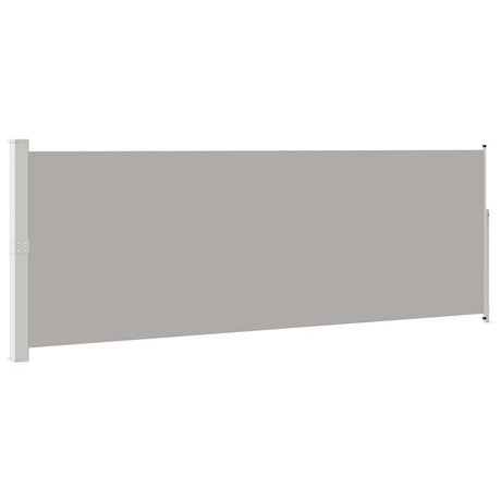 VidaXL Windshield Extendable 160x500 cm Gray
