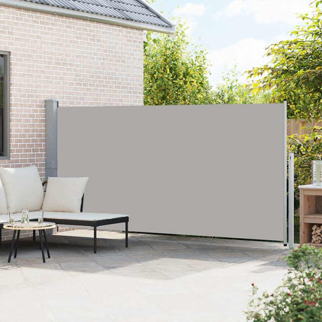 VidaXL Windshield Extendable 160x500 cm Gray