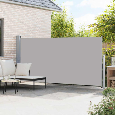 VidaXL Windshield Extendable 160x500 cm Gray
