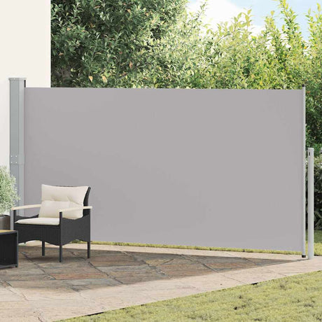 VidaXL Windshield Extendable 160x500 cm Gray
