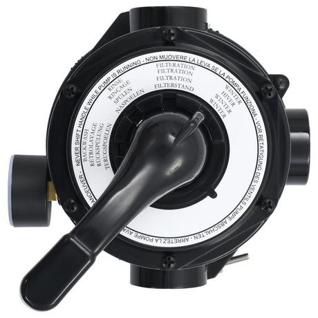 Vidaxl Multipoort-Ventil für Sandfilter 4-Wege 1,5 ABS