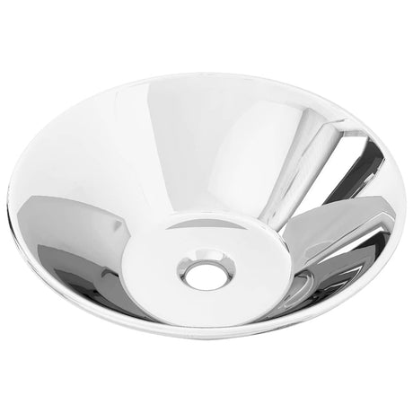 VIDAXL WASHBAIN 42 x 14 cm Keramik Silberfarbe