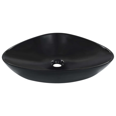 VIDAXL WASHBAIN 58.5X39X14 CM Keramik Schwarz
