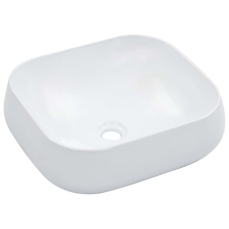 VIDAXL WASHBAIN 44.5X39.5X14,5 cm Keramik Weiß