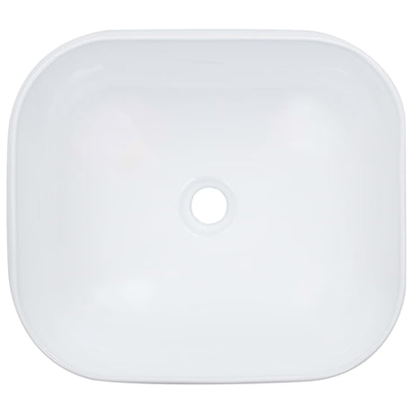 VIDAXL WASHBAIN 44.5X39.5X14,5 cm Keramik Weiß