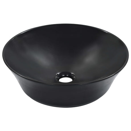 Vidaxx Waschbecken 41x12,5 cm Keramik schwarz