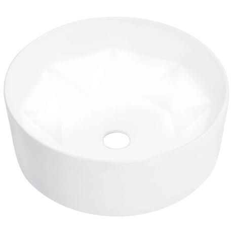 Vidaxl Washbeasin 36x14 cm Keramik Weiß