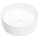 Vidaxl Washbeasin 36x14 cm Keramik Weiß
