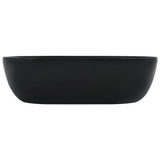 VIDAXL WASHBAIN 45.5X32X13 CM Keramikschwarz