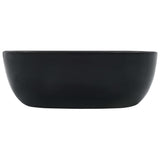 VIDAXL WASHBAIN 42.5X42.5X14,5 cm Keramikschwarz