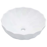 VIDAXL WASHBAIN 46x17 cm Keramik Weiß