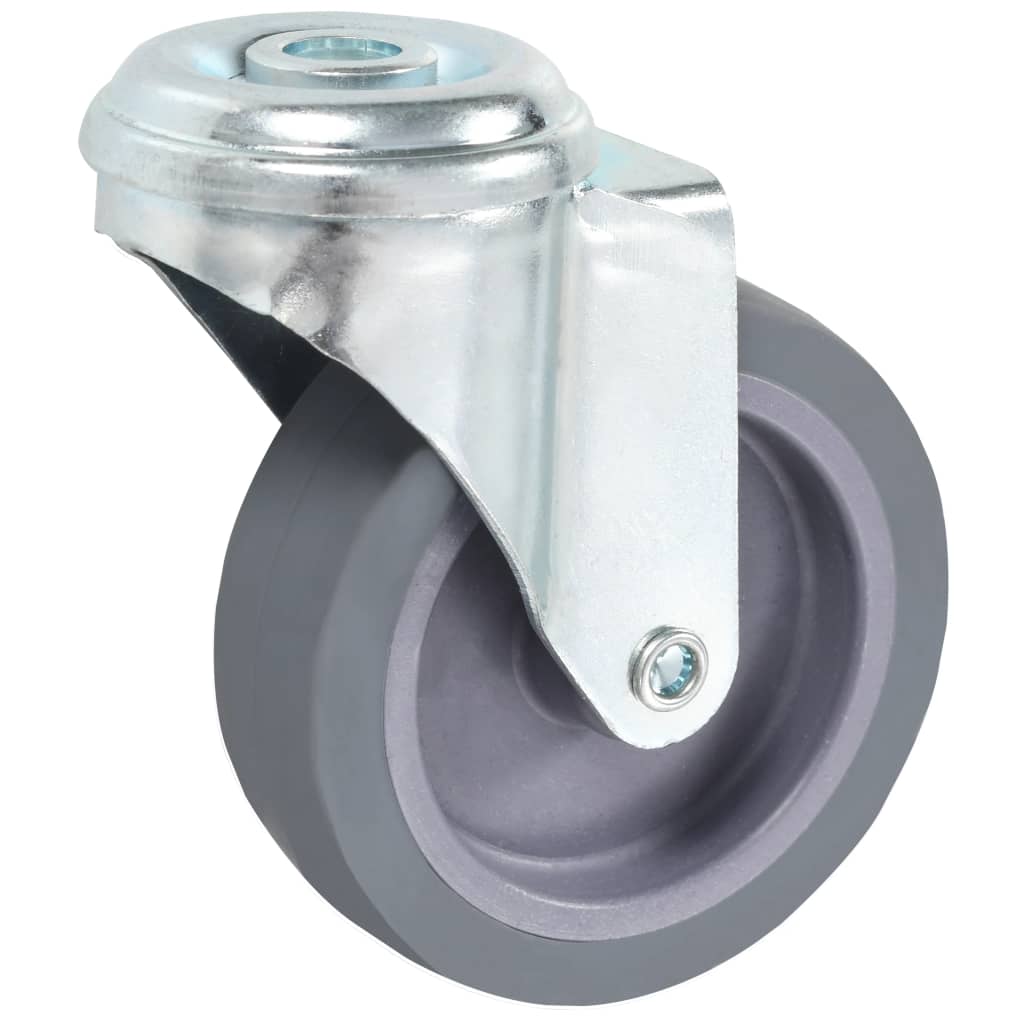 Vidaxl-Lenkrollen mit Bolzenlöchern 4 Stück 75 mm