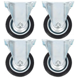 Vidaxx feste Räder 4 Stück 75 mm