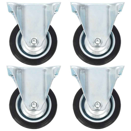 Vidaxx feste Räder 4 Stück 75 mm