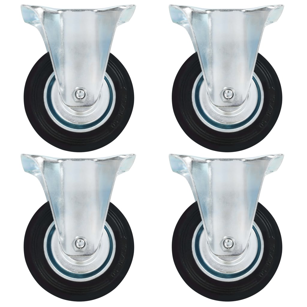 Vidaxx feste Räder 4 Stück 100 mm