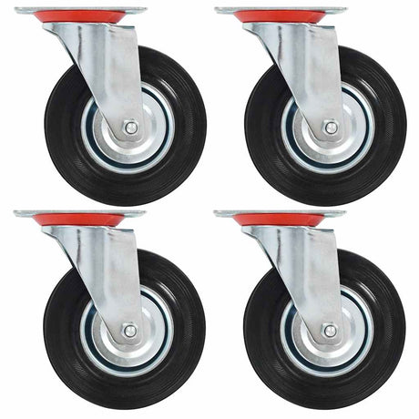 Vidaxx Lenkrollen 4 Stück 125 mm