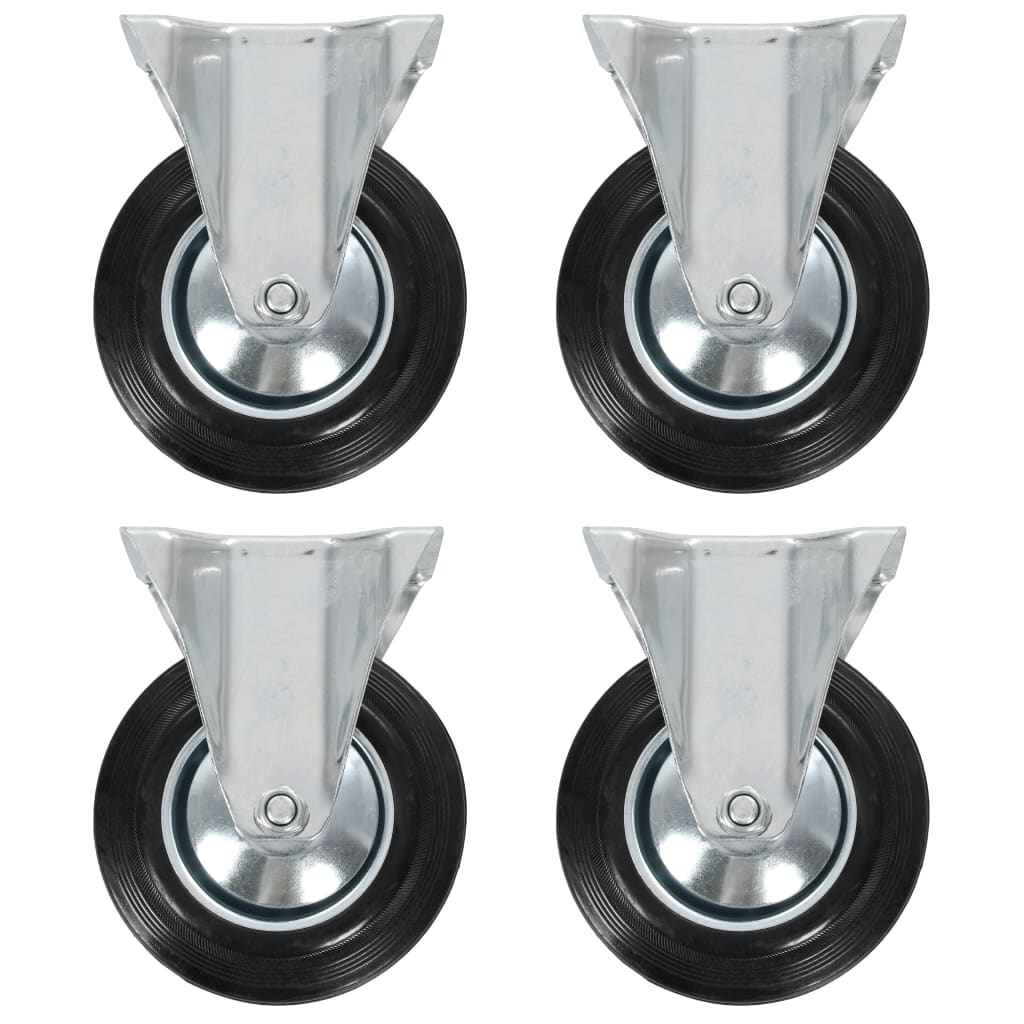 Vidaxx feste Räder 4 Stück 160 mm