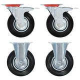 VidaXL-Räder 4 Stück 125 mm