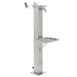 VIDAXL Garten Wassersäule Quadrat 95 cm Edelstahl