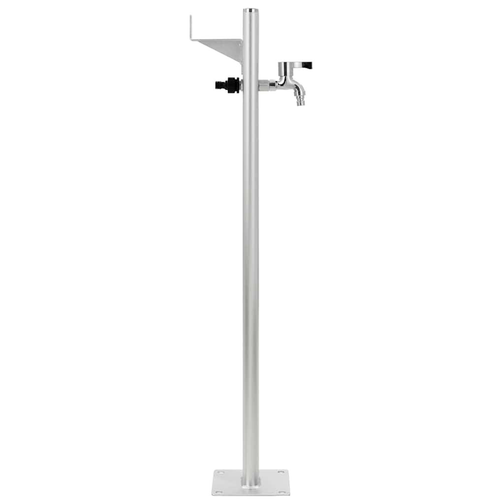Vidaxl Gartenwassersäule 95 cm Aluminium