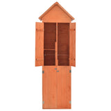 Vidaxl Garden Storage 71x60x213 cm Holz