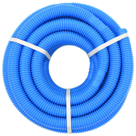 Vidaxl Schwimmbadschlauch mit Klemmen 38 mm 12 m blau