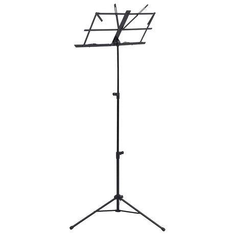 Vidaxl Music Book Stand Steel Black