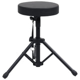 Vidaxl Drum Stuhl einstellbar rund schwarz