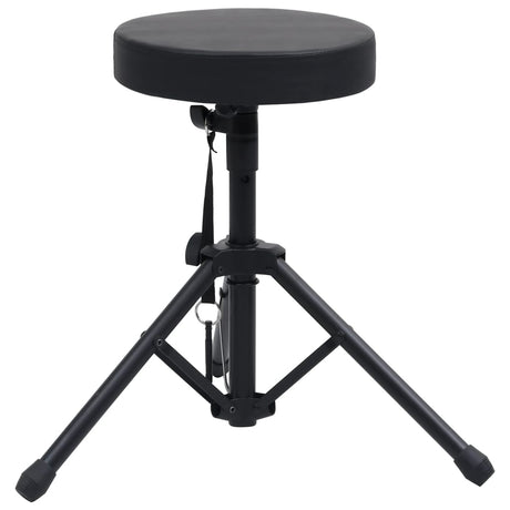 Vidaxl Drum Stuhl einstellbar rund schwarz
