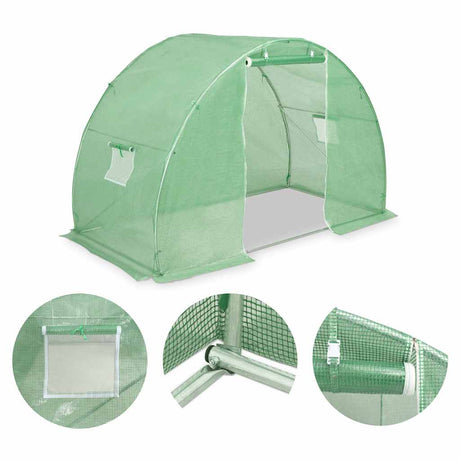 Vidaxl Greenhouse 4,5 m² 300 x 1550 x 200 cm