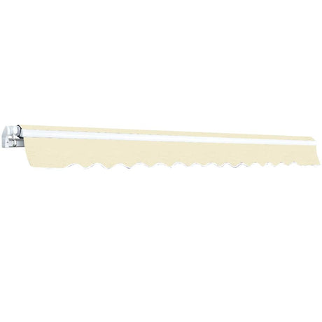 Vidaxx Markise manuell ausziehbar 400 cm Creme