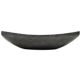 Vidaxl Sink 50x35x12 cm Marmor Schwarz