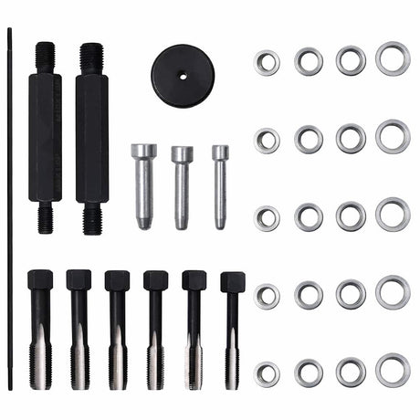 VIDAXL 33-TEIL GLOWA-Stecker Wurfreparatursatz M8 M10 M12
