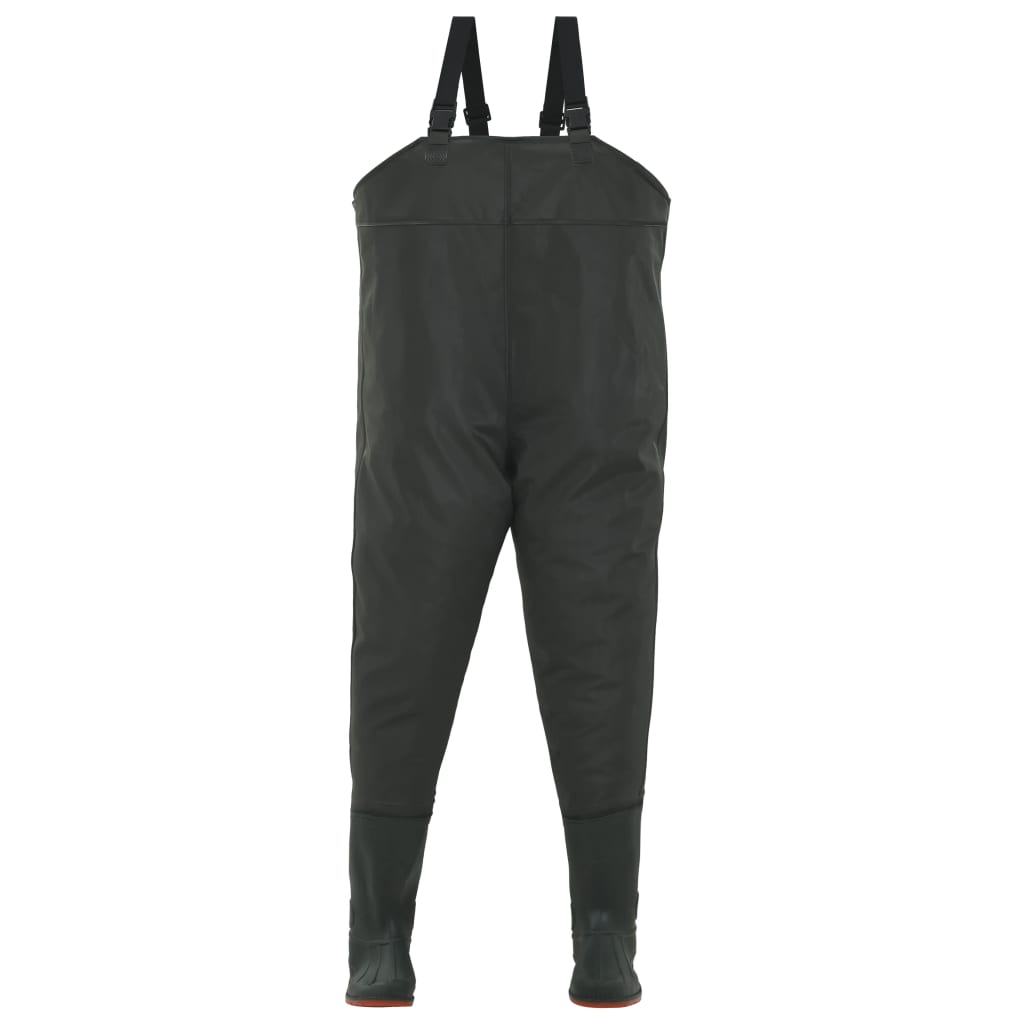 Vidaxl Waadbroek mit Stiefel Größe 39 Grün