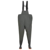 Vidaxl Waadbroek mit Stiefel Größe 42 Grün